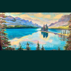 $700.00 Spirit Island , 40"w by 20'h